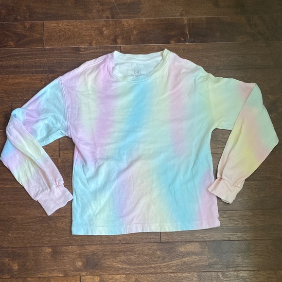 Athleta Kids Multicolor Tie-Dye Sweatshirt - Picture 1 of 12